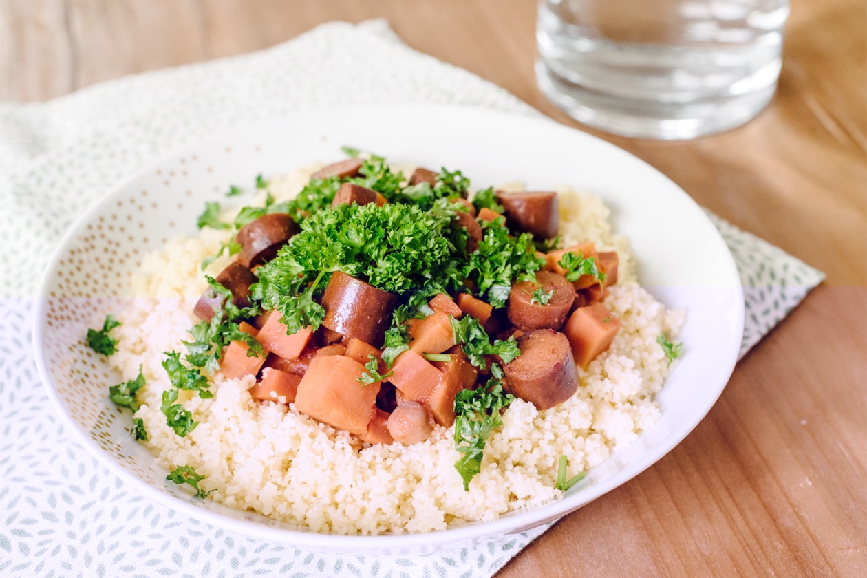 Couscous de patate douce