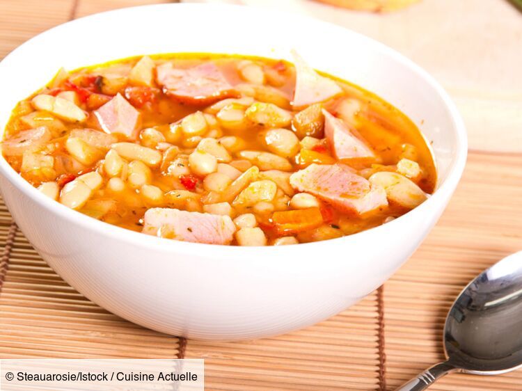 Soupe d'haricot blanc