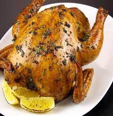 Poulet flambé