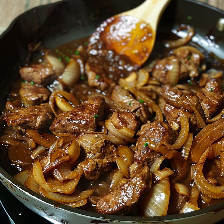 Foie sauté