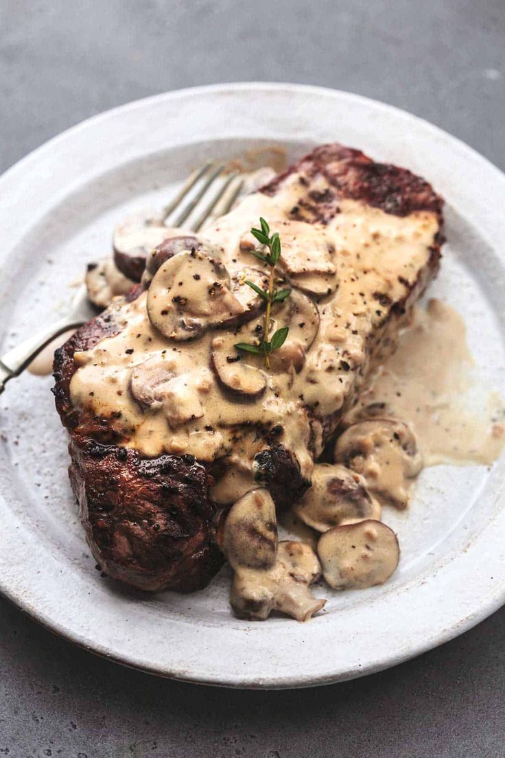Steak à la crème