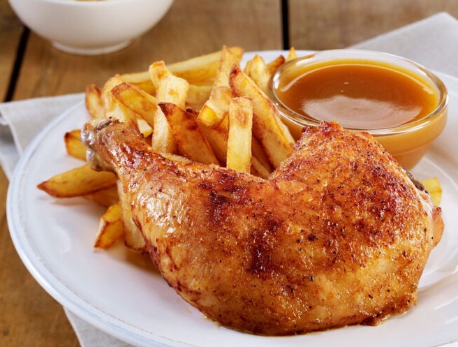 poulet + frites