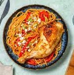 Spaghetti au poulet