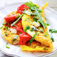 Omelette aux légumes